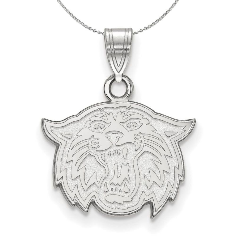 Sterling Silver Villanova U. Small Pendant Necklace - 20 Inch
